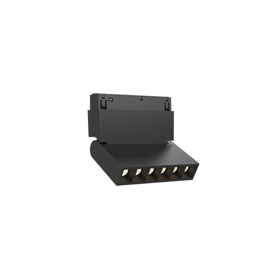 CORP LED PT SINA MAGNET 6W 510lm 24gr. 3000K NEGRU
