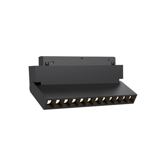 CORP LED PT SINA MAGNET 12W 1020lm 24gr.3000K NEGRU