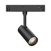 SPOT LED PE SINA MAGNET 6W 510lm 24gr. 3000K NEGRU