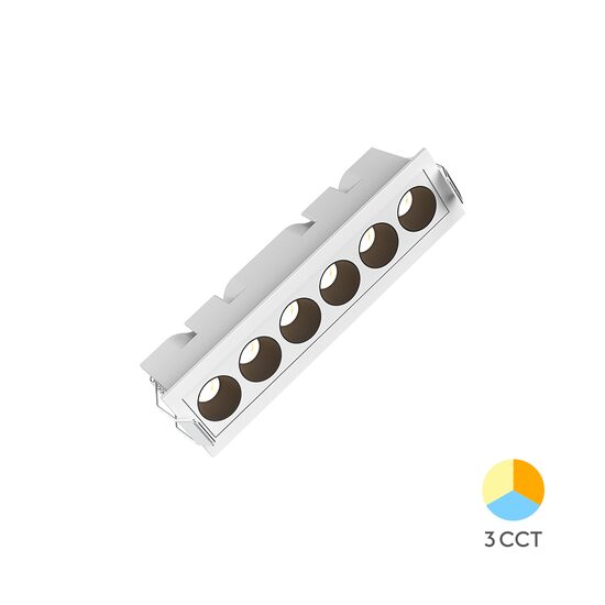 CORP LINEER INCASTRABIL 9W 3in1 ALB LINEX-LN6