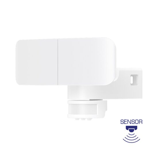CORP ILUMINAT EXT. DE PERETE CU SENZOR 30W 4000K IP54 ALB