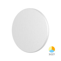 CORP LED PALERMO 10W-3in1 IP65- D180mm ALB