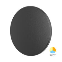 CORP LED PALERMO 12W-3in1 IP65- D220mm NEGRU
