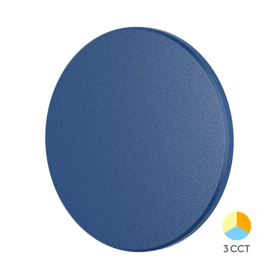 CORP LED PALERMO 12W-3in1 IP65- D220mm BLEU