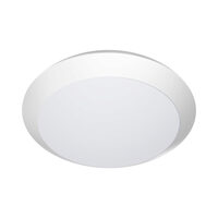 CORP pt EXTERIOR 1xE27 NAPOLI-PC D:285mm IP65 ALB