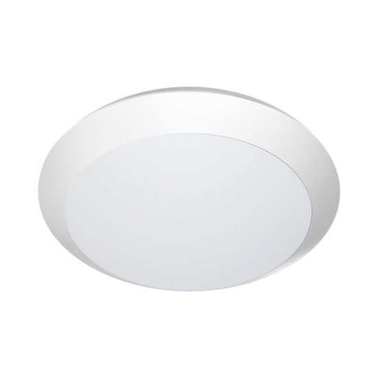 CORP pt EXTERIOR 1xE27 NAPOLI-PC D:285mm IP65 ALB