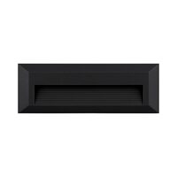 CORP LED PT, 3W 180lm 3000K VEKTA-B, DREPTUNGHI NEGRU IP65