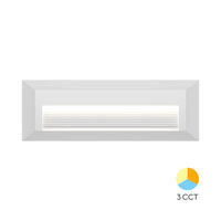 CORP LED PT, 3W 180lm 3in1 VEKTA-B, DREPTUNGHI ALB IP65
