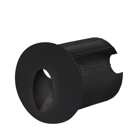 CORP LED ST, 2W 130lm 3000K VECTOR-A RND NEGRU IP65