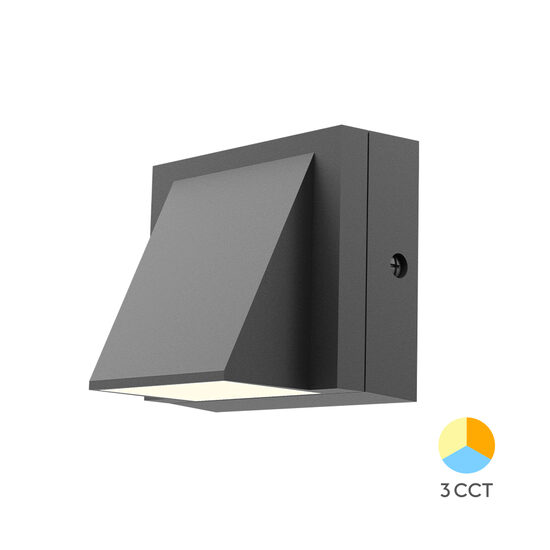 CORP LED PT, 1x6W, 600lm, 3in1, VEKTA-C WL.1 GRI IP65