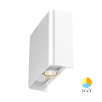 CORP LED PT, 2x1W 3in1 VECTOR-B-WL ALB IP65
