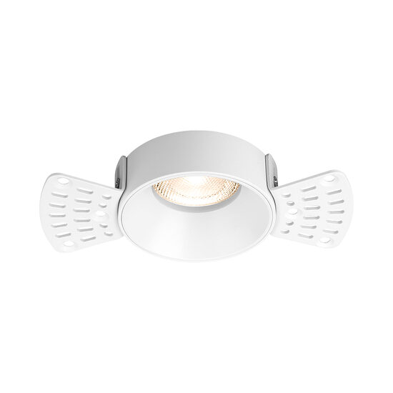 CARCASA ALB-NEGRU ROTUND PT MR16 GATA-TR-1