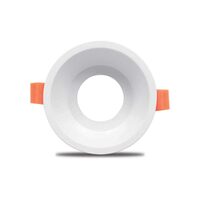 CARCASA ALB ROTUND GU5.3 TETRA-C