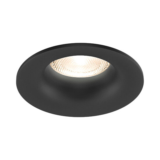 CARCASA NEGRU ROTUND GU5.3 TETRA-E RND