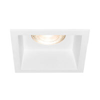 CARCASA ALB PATRAT PT GU10 TETRA-CF