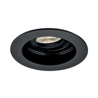 CARCASA NEGRU ROTUND PT GU10 BETA-RR1