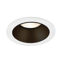 CARCASA ALB/NEGRU ROTUND PT GU10 BETA-RR