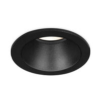 CARCASA NEGRU/NEGRU ROTUND PT GU10 BETA-RR