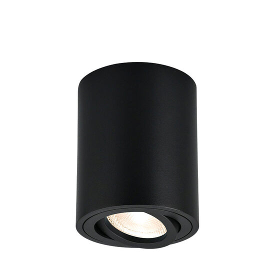 CORP ROTUND 1XGU10 NEGRU REFLECTOR NEGRU GAMA-SRL