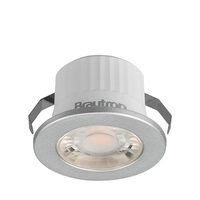 SPOT LED ROTUND MINICOB 3W 38G 3000K IP54 SILVER