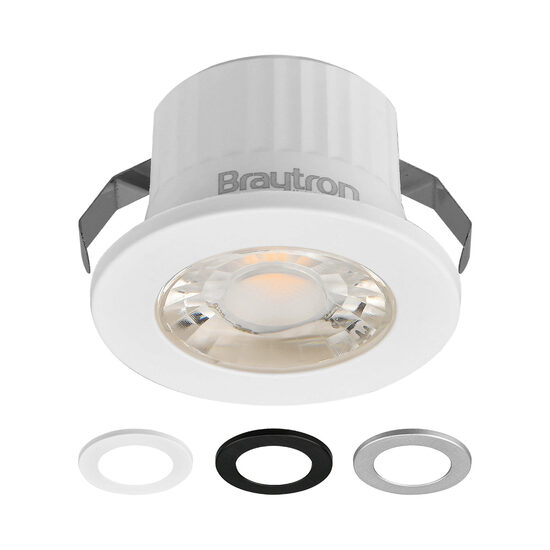 SPOT LED ROTUND 3W 38G 3C 6500K IP54 ALB BRY.