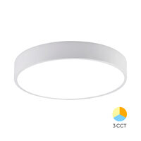 PLAFONIERA LED 45W 3000/4000/6500K ALB BLADE RND