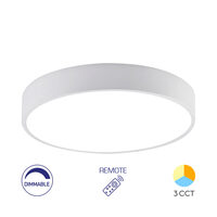 PLAFONIERA LED 45W TELECOMANDA ALB BLADE SR RND