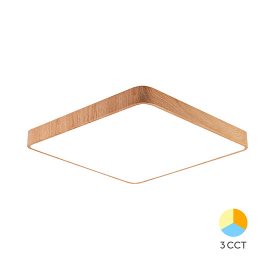 PLAFONIERA LED 45W 3000/4000/6500K LEMN BLADE SQR