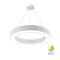 PLAF. LED SUSP 45W 3000/4000/6500K ALB BLADE RND