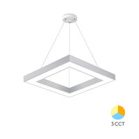 PLAF. LED SUSP 45W 3in1 ALB BLADE SQR