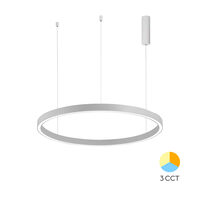 CORP DECORATIV CU LED 35W 3in1 PD-2540 ALB LINA