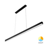CORP LINEER CU LED 30W 3in1 LN-2540 NEGRU LINA
