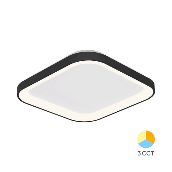PLAFONIERA LED 36W 3IN1 IP20 SLS-SR-SQR BELLA NEGRU