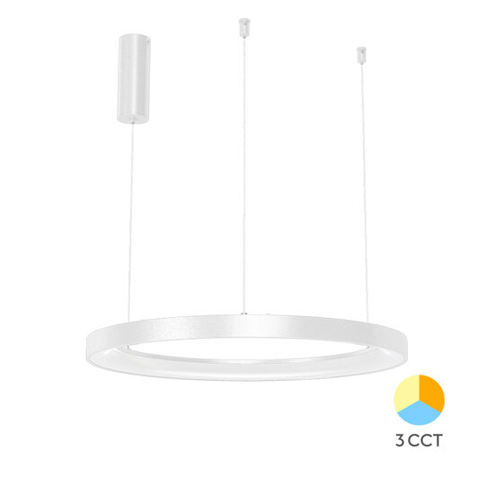 CORP DECORATIV LED 46W 3in1 SLP-PD-RND BELLA ALB
