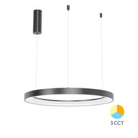 CORP DECORATIV LED 46W 3in1 SLP-PD-RND BELLA NEGRU
