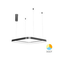 CORP DECORATIV LED 36W 3in1 SLP-PD-SQR BELLA NEGRU