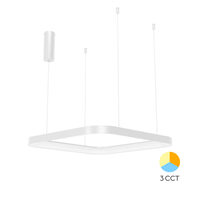 CORP DECORATIV LED 46W 3in1 SLP-PD-SQR BELLA ALB