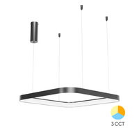 CORP DECORATIV LED 46W 3in1 SLP-PD-SQR BELLA NEGRU