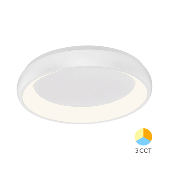 PLAFONIERA LED 36W 3IN1 IP20 MLS-SR-RND BELLA ALB