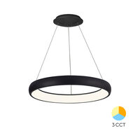 CORP DECORATIV LED 46W 3in1 MLP-PD-RND BELLA NEGRU