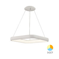 CORP DECORATIV LED 46W 3in1 MLP-PD-SQR BELLA ALB