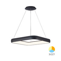 CORP DECORATIV LED 46W 3in1 MLP-PD-SQR BELLA NEGRU