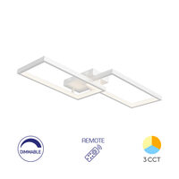 LUSTRA LED 40W NELA-SS1-RND telecomanda IP20 ALB