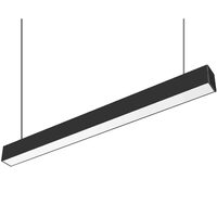 CORP LED SUSPENDAT RECTA 36W 3000K, 3240lm NEGRU