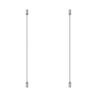 LANT 2BUC/SET NEGRU PENTRU MONTAT SUSPENDAT BN01
