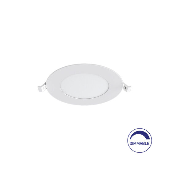 SPOT LED ROTUND ST 6W 470LM DIM 3000K F:128MM ALB IP40 