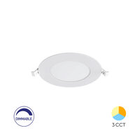 SPOT LED ROTUND ST 6W 470LM DIM 3in1 F:128MM ALB IP40 