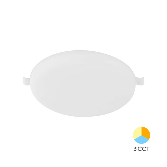 SPOT LED ROTUND ST 16W 1650lm 3in1 ALB,D:115mm,REGLABIL 40-90mm,IP20
