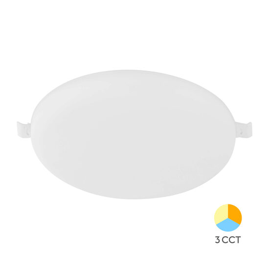 SPOT LED ROTUND ST 36W 3500lm 3in1 ALB,D:223mm,REGLABIL 40-190mm,IP20