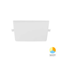 SPOT LED PATRAT ST 10W 1100lm 3in1 ALB REGLABIL IP20